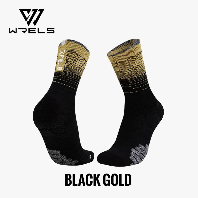 WRELS Gepolsterte Sport-Laufsocken – Atmungsaktiv & Feuchtigkeitsregulierend