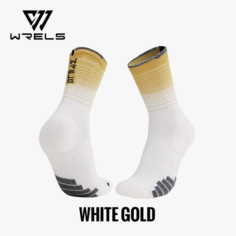 WRELS Gepolsterte Sport-Laufsocken – Atmungsaktiv & Feuchtigkeitsregulierend