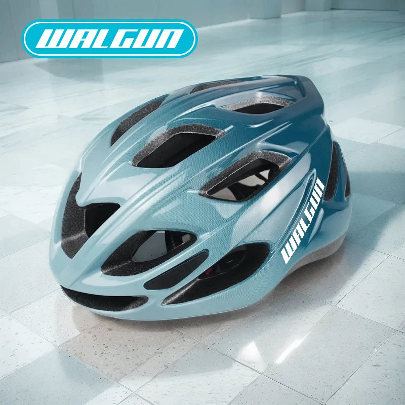WALGUN Cycling Helmet for Men & Women – Ultralight Breathable Road & MTB Bike Helmet, CE Certified, Size L (57–62 cm)