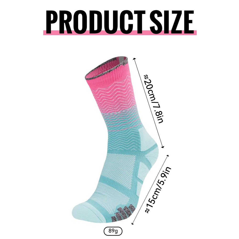 WRELS Gepolsterte Sport-Laufsocken – Atmungsaktiv & Feuchtigkeitsregulierend