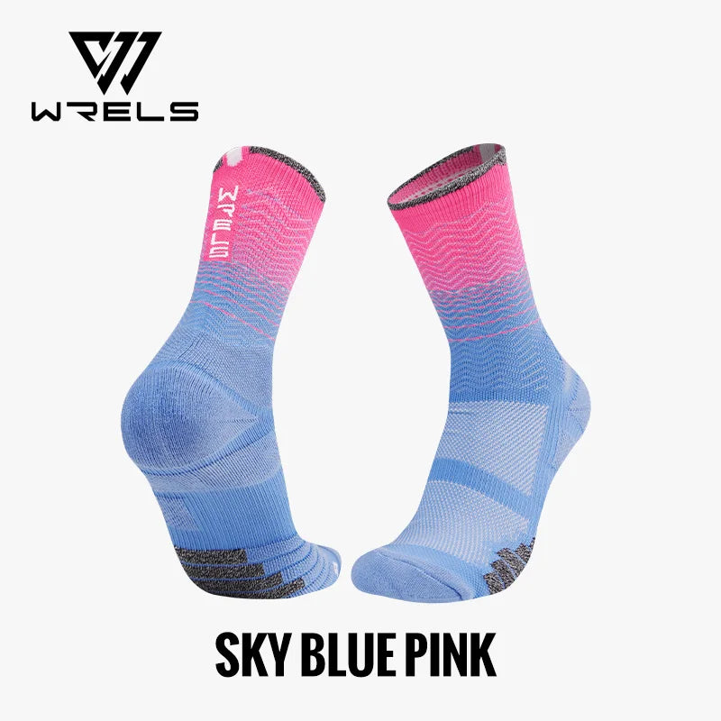 WRELS Gepolsterte Sport-Laufsocken – Atmungsaktiv & Feuchtigkeitsregulierend