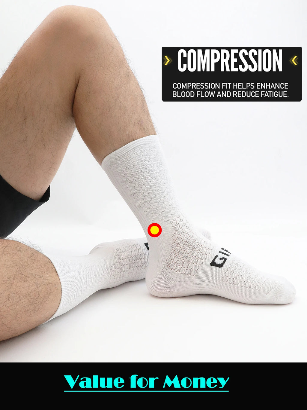 Profi Kompressionssocken – Cycling, Running & Basketball
