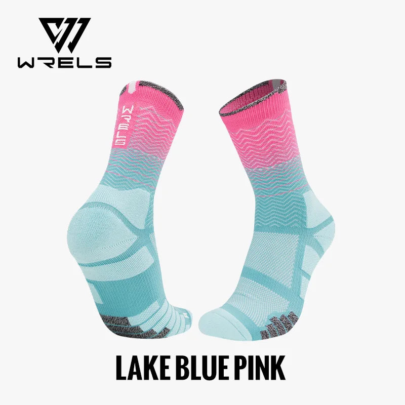 WRELS Gepolsterte Sport-Laufsocken – Atmungsaktiv & Feuchtigkeitsregulierend