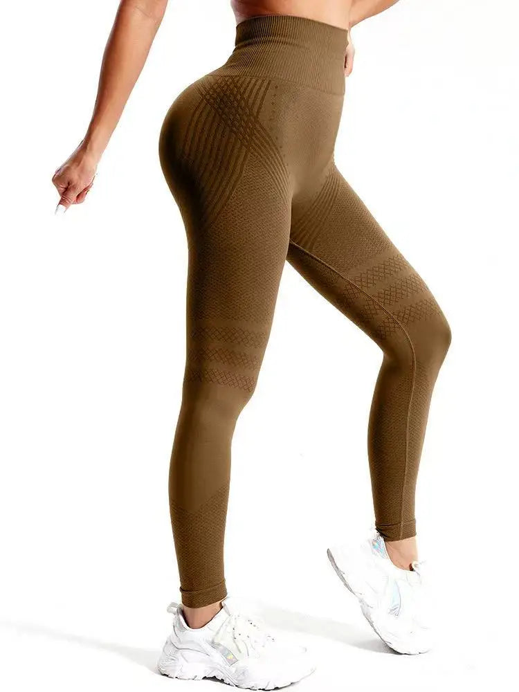 Anti-Cellulite 3D Leggings Damen | High Waist, Butt Lifting, Bauchkontrolle