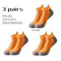 Marathon Laufsocken – Gepolstert, Knöchelhoch, schnelltrocknend | 1 oder 3 Paar | Unisex | EUR 38–44