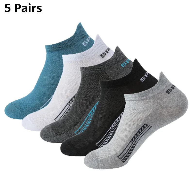 Herren Sport-Socken – Dünn, atmungsaktiv, im Set (5/10/20 Paar)