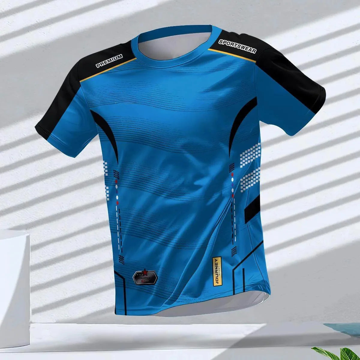 Herren Sport T-Shirt Kurzarm – schnelltrocknend, atmungsaktiv für Gym & Laufen