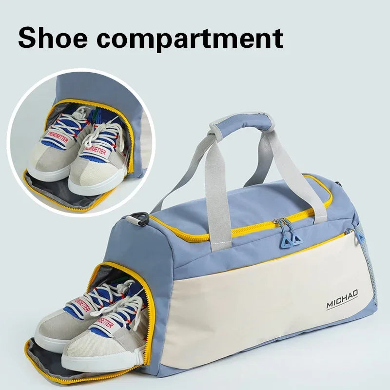 Sporttasche mit Nass-Trocken-Fach – Wasserdichte Gym Bag mit Schuhfach für Damen & Herren