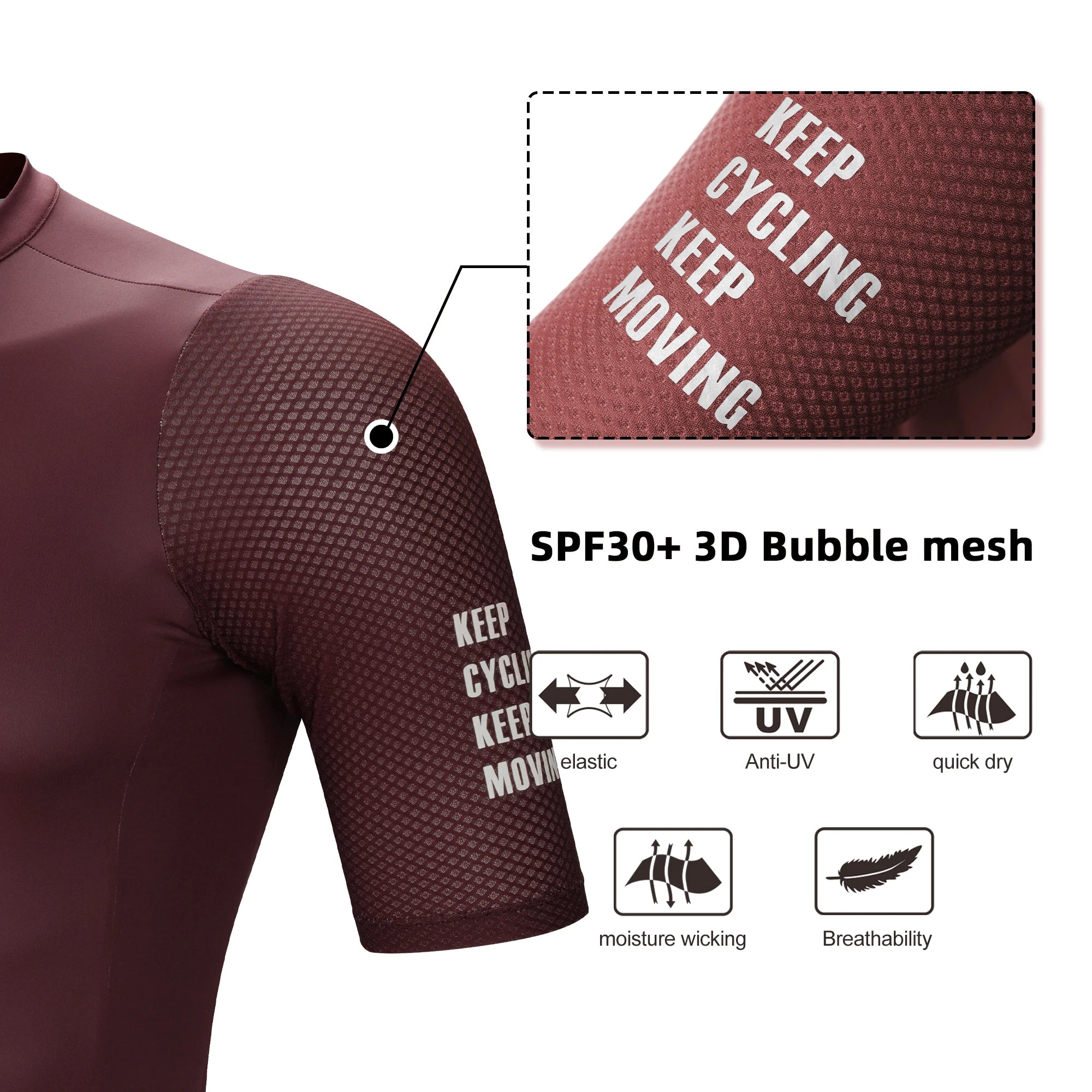 DAREVIE Fahrradtrikot – Damen & Herren, SPF 50+, atmungsaktiv, MTB & Rennrad