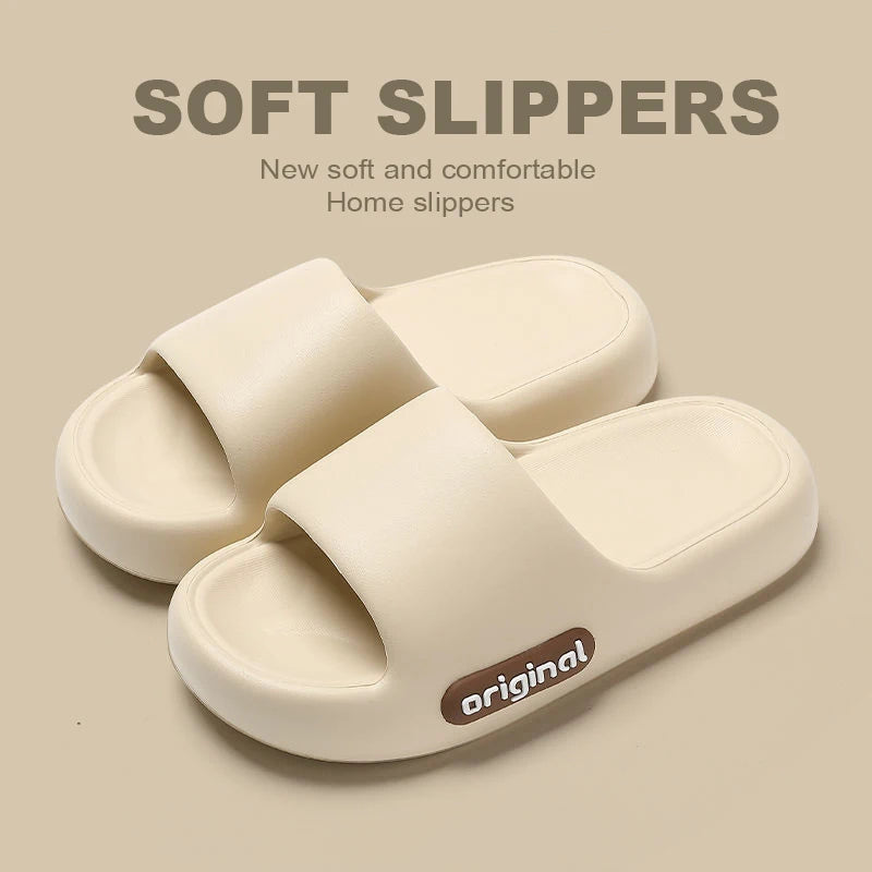 Damen Cloud-Slides – Leicht, Weich & Rutschfest | EVA-Plattformsohle | Strand & Sommer