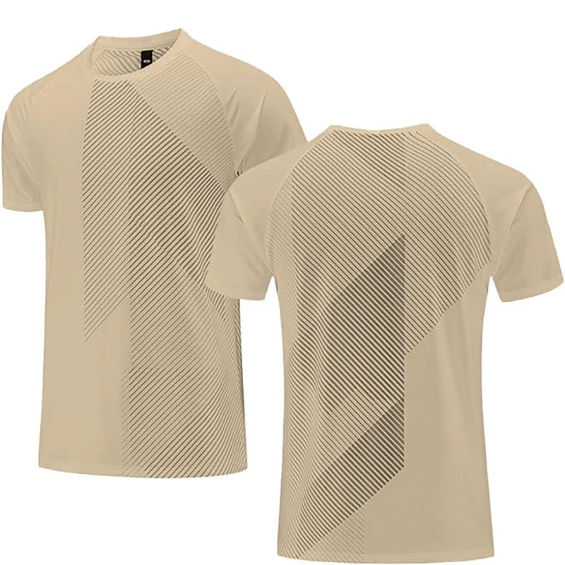 3D Print Sports Tee – Unisex, Quick Dry & Breathable