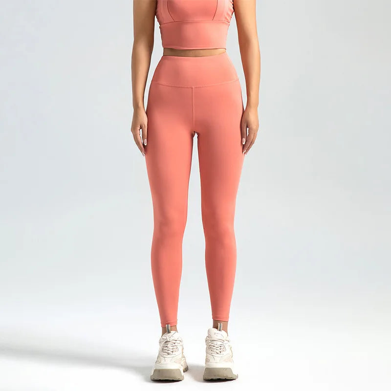 Y2K Nahtlose Gym Leggings Damen – High Waist, Po-Lifting, Yoga & Fitness | Größen S–3XL