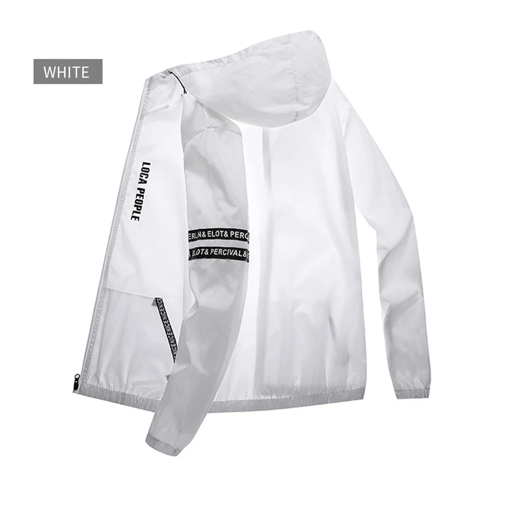 Herren UV-Schutz Jacke – Ultraleicht, wasserdicht & schnelltrocknend