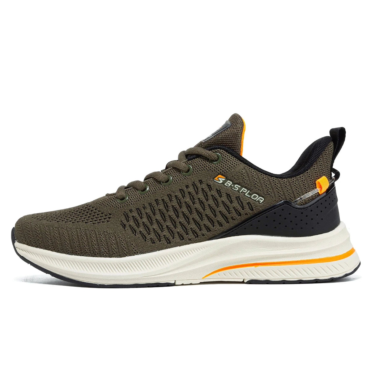 Baasploa Leichte Herren Laufschuhe – Atmungsaktives Mesh, Komfort für Sport & Freizeit