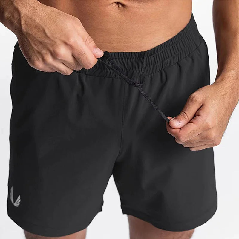 Herren Gym Shorts – Schnelltrocknend, Kompressions-Innenshort | Fitness, Laufen & Sport | M–XXXL