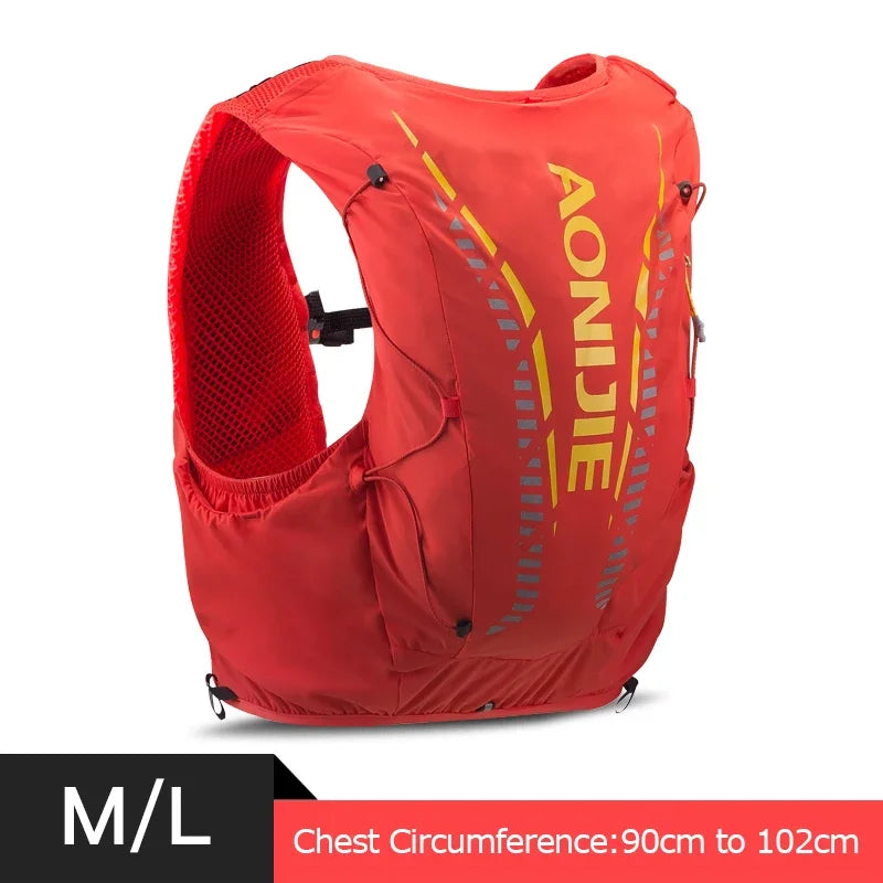 AONIJIE C962 Hydrationsweste 12L – Trailrunning, Wandern & Marathon | Softflask & Trinkblase | Unisex