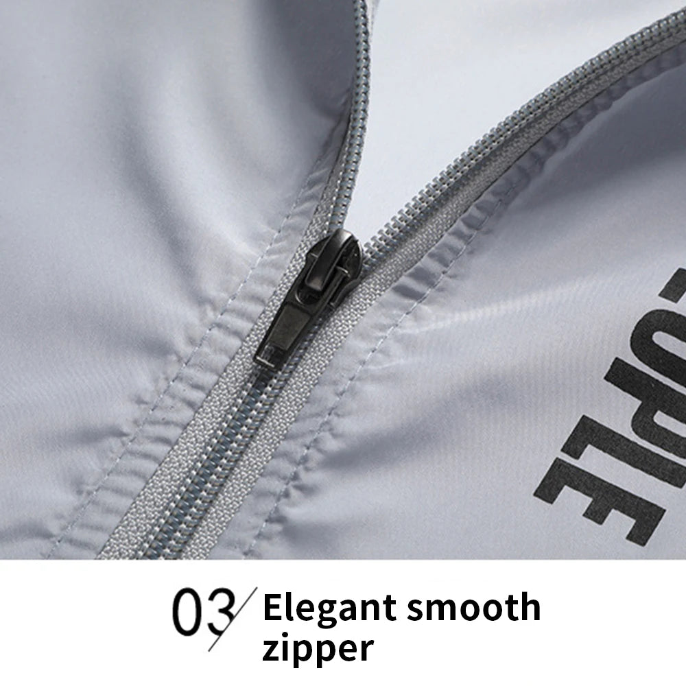Herren UV-Schutz Jacke – Ultraleicht, wasserdicht & schnelltrocknend