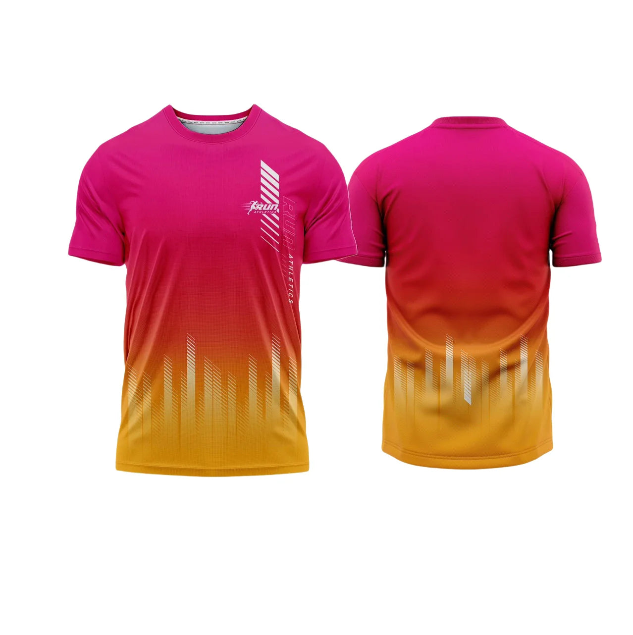 Herren 3D-Print Lauf-T-Shirt – Atmungsaktives Schnelltrocknend Gym Top