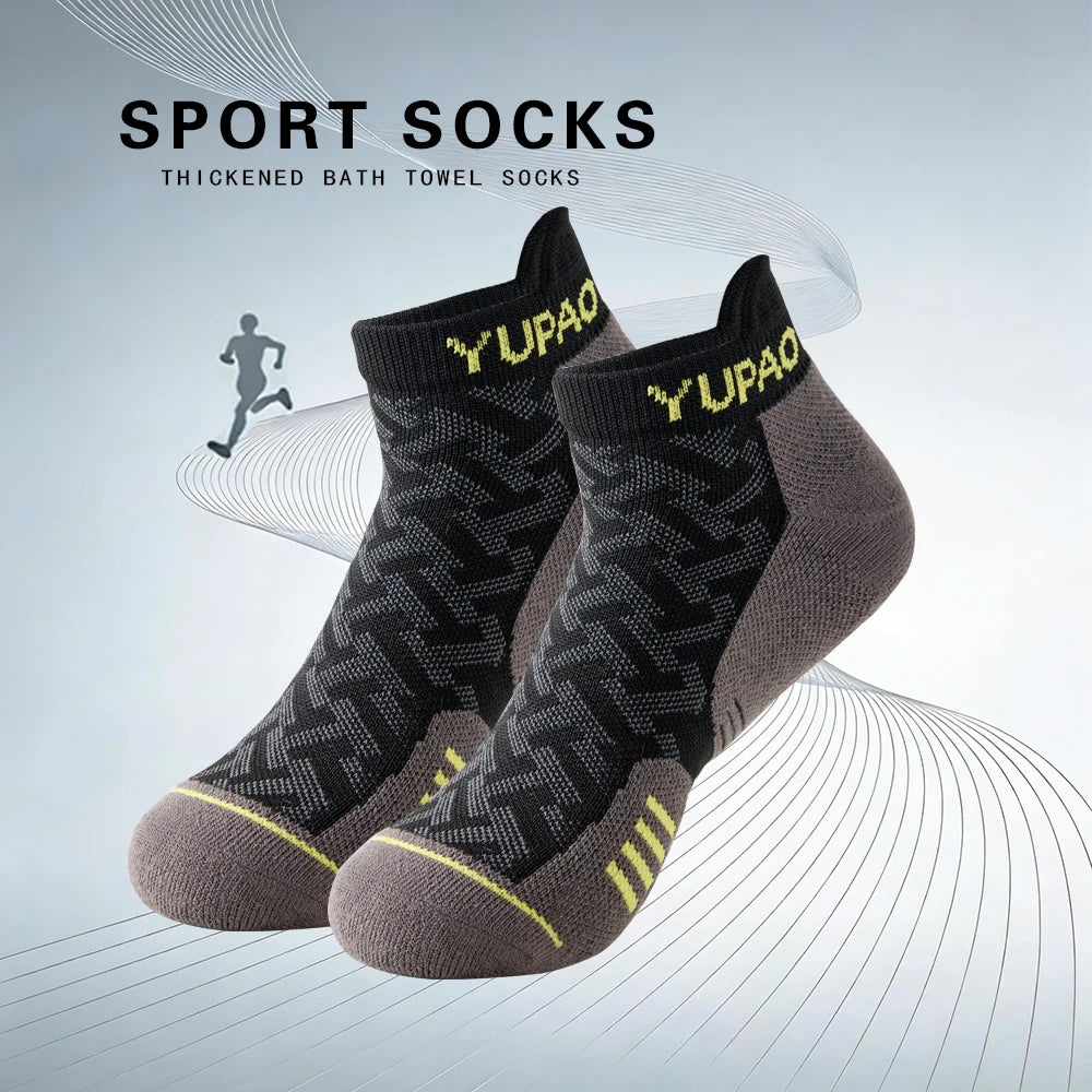 LaufWerk SportAnkle Men – Professionelle Frottee Laufsocken für Fitness & Running