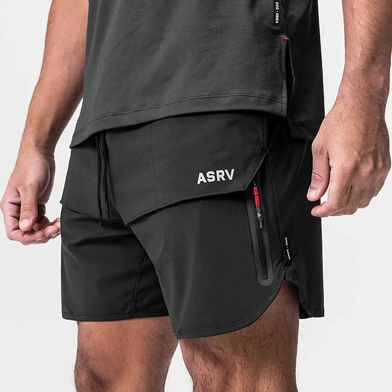 Herren Gym Shorts – Schnelltrocknend, Atmungsaktiv | Laufen, Basketball & Fitness | Sommer Sporthose Kurz | Gr. M–XXXL