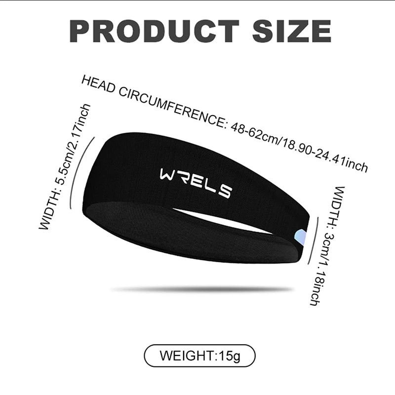 LaufWerk Sweatband Pro – Anti-Rutsch Stirnband für Sport & Yoga