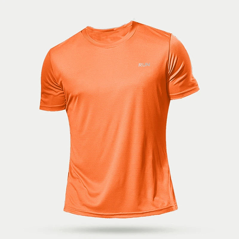 Herren Sport-T-Shirt – Quick-Dry, Kurzarm, Gym & Fußball (M–4XL)