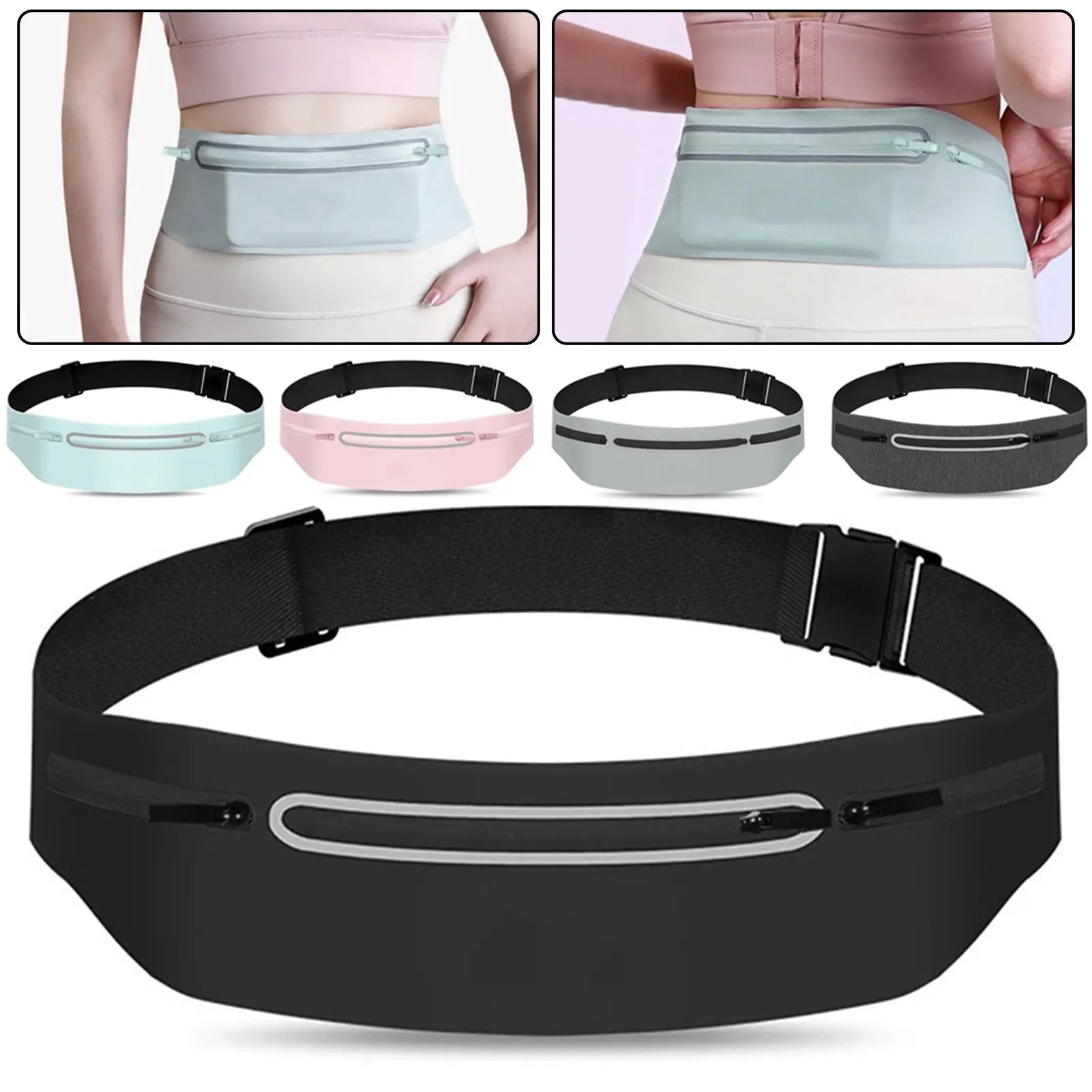 LaufWerk Fanny Pack – Leichte Laufgürtel Bauchtasche | Unisex