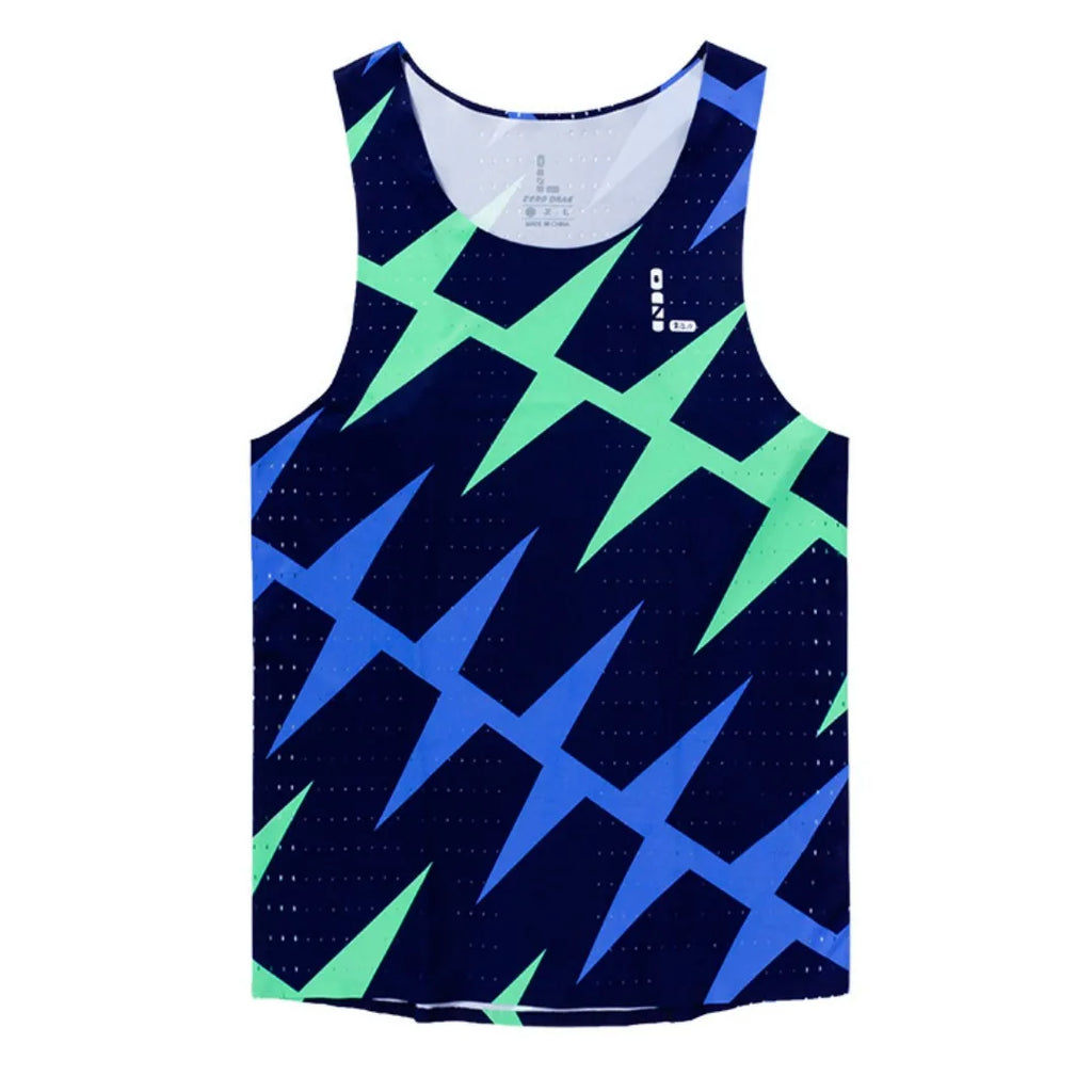 Herren Sport Tank Top – Atmungsaktiv, Nahtlos & Schnelltrocknend | Laufen, Basketball, Gym & Marathon | Sommer Trainingsshirt