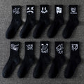Ghost Face Graffiti Sportsocken – 10er Pack
