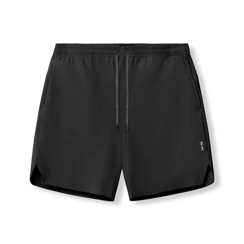Herren Sport-Shorts – Schnelltrocknend, Reißverschlusstaschen, Gym & Basketball