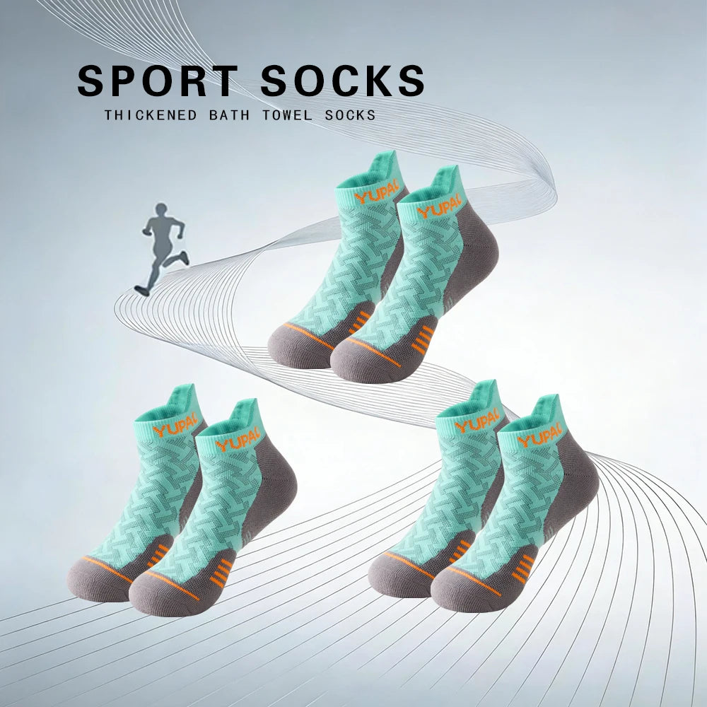 LaufWerk SportAnkle Men – Professionelle Frottee Laufsocken für Fitness & Running