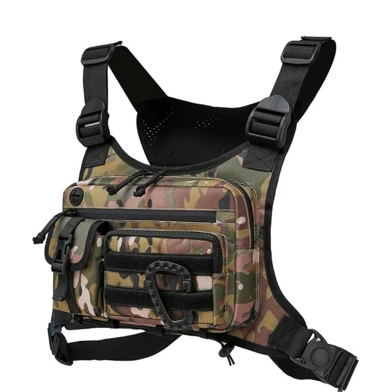 Outdoor Brusttasche – Diebstahlsicher, Wasserdicht & Verstellbar | Hiking, Running & Reisen