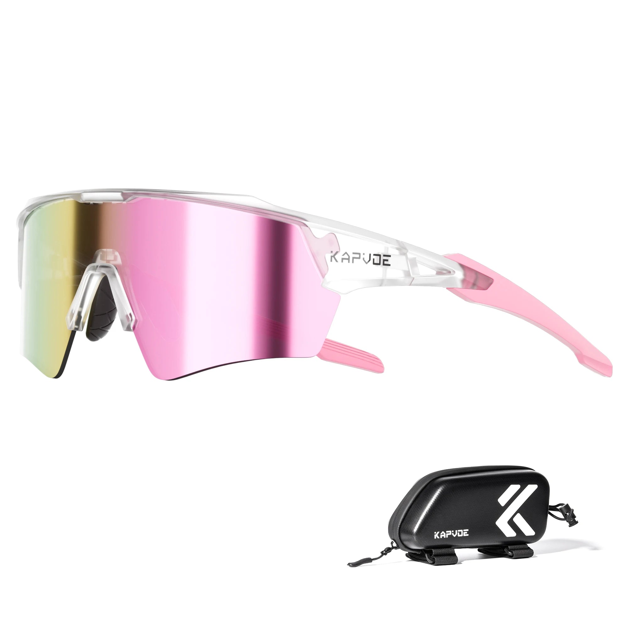 Kapvoe Photochromic Cycling Sunglasses for Men & Women – UV400 MTB Road Bike Eyewear, CE Certified