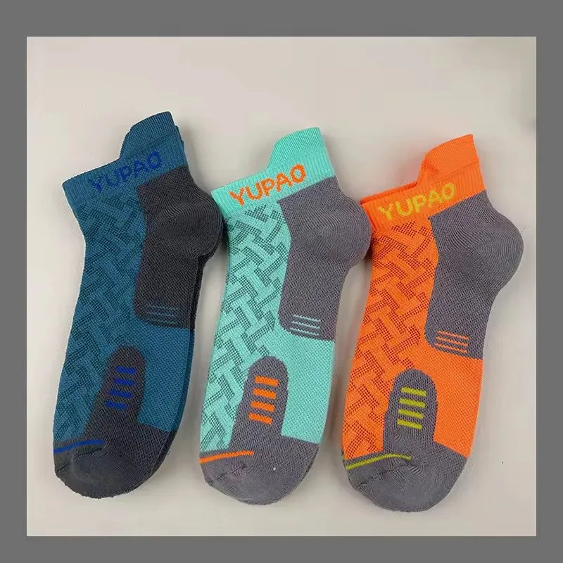 Marathon Laufsocken – Gepolstert, Knöchelhoch, schnelltrocknend | 1 oder 3 Paar | Unisex | EUR 38–44