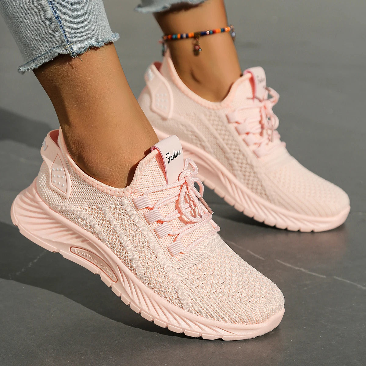 Damen Sneaker Flyknit – leicht, casual, trendy