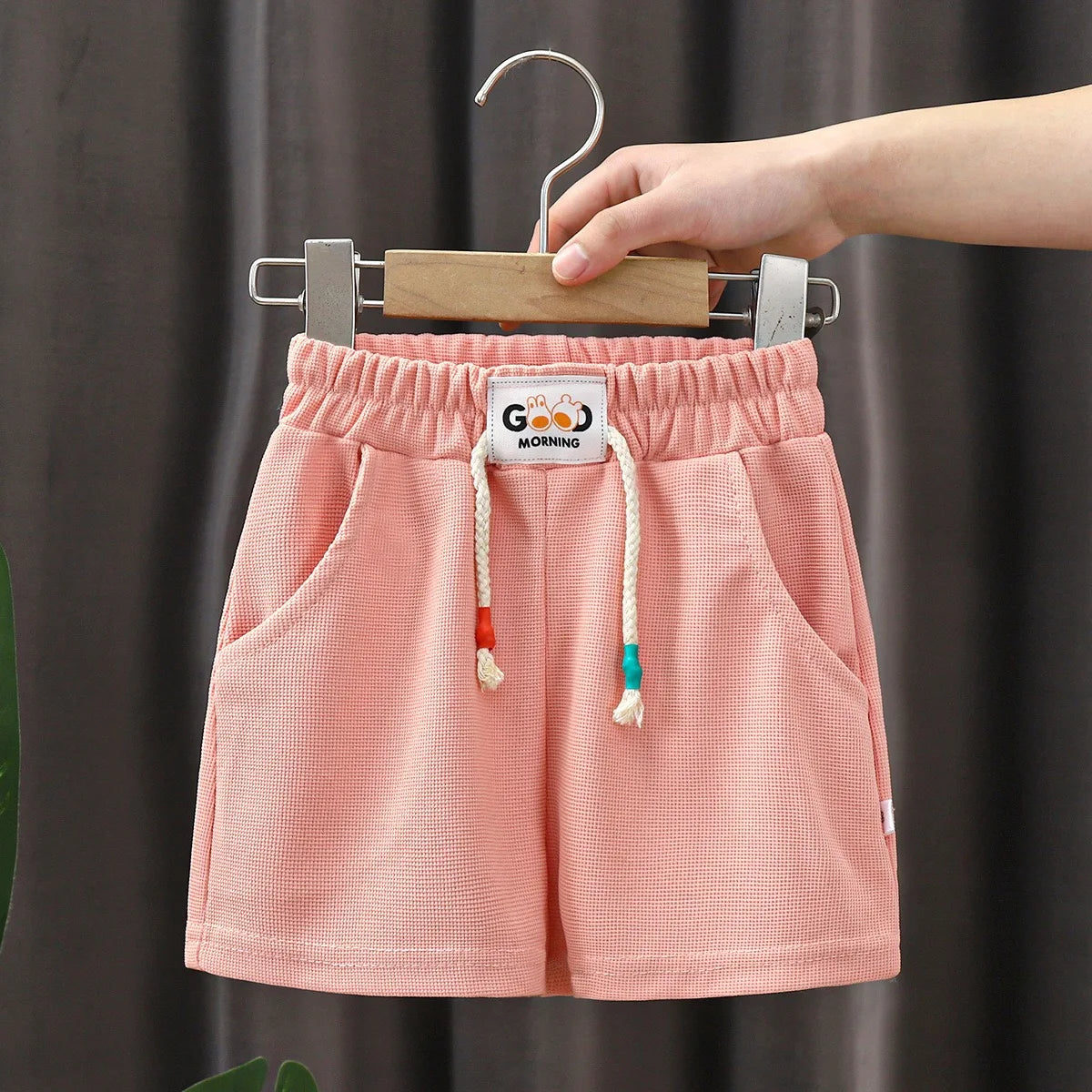 Kinder Sommer-Shorts – Einfarbig & Casual | Jungen & Mädchen