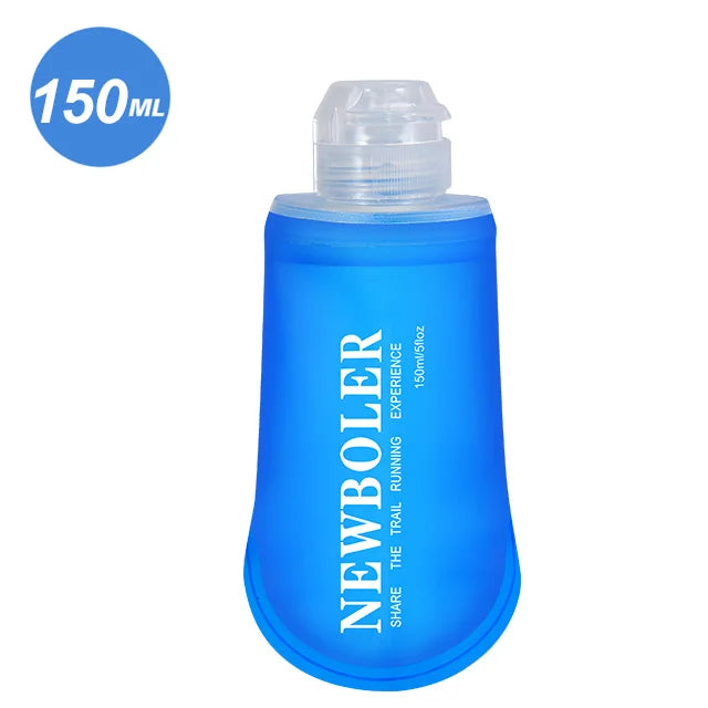 Faltbare Trinkflasche TPU – 150ml / 250ml / 500ml für Running & Outdoor