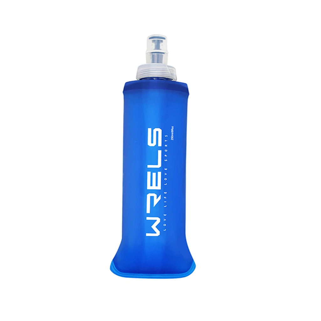 Faltbare Silikon-Trinkflasche – 150ml / 250ml / 500ml für Running, Wandern & Camping