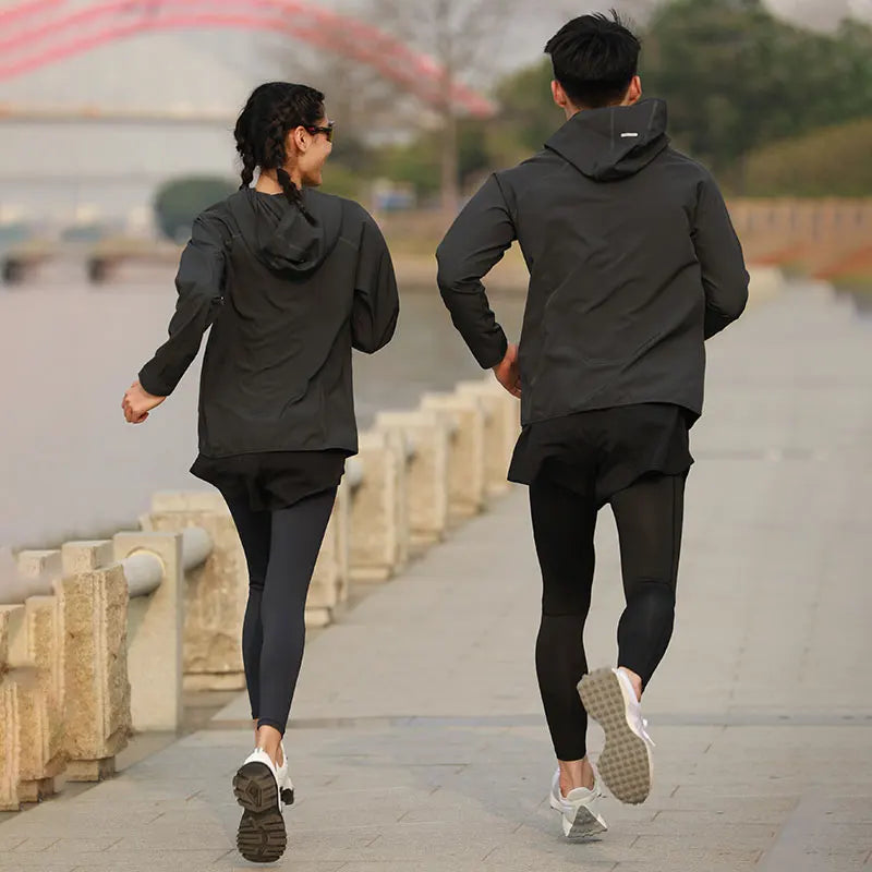 Laufjacke mit UV-Schutz | Reflektierend, Quick-Dry, Unisex