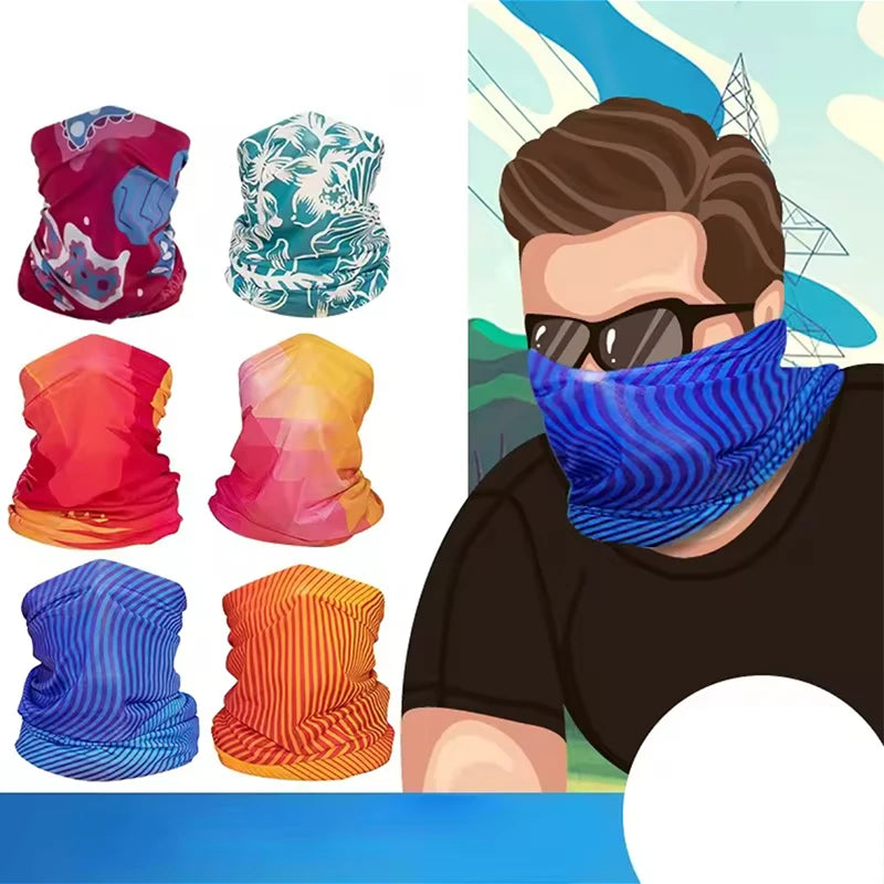 Lauf-Halstuch mit UV-Schutz – Ice Silk Bandana für Running & Outdoor