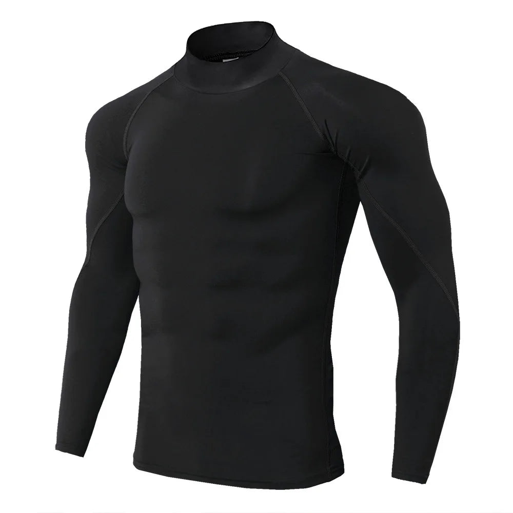 Herren Kompressionsshirt – Schnelltrocknend, atmungsaktiv & enganliegend