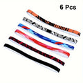 LaufWerk SweatBand Pro – 6er Set Elastische Schweißbänder für Fitness & Running