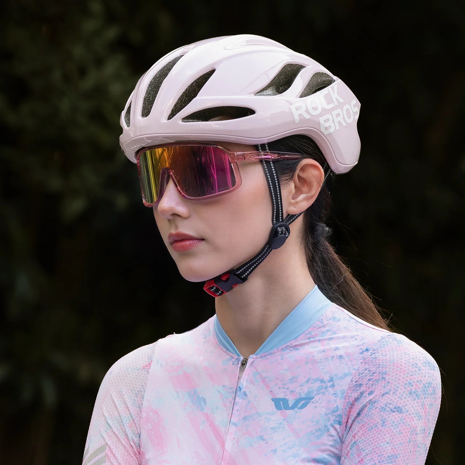 ROCKBROS Cycling Helmet for Men Women Teenager Ultralight Breathable Bike Helmet Adjustable MTB Road Bicycle Head Safety Helmet