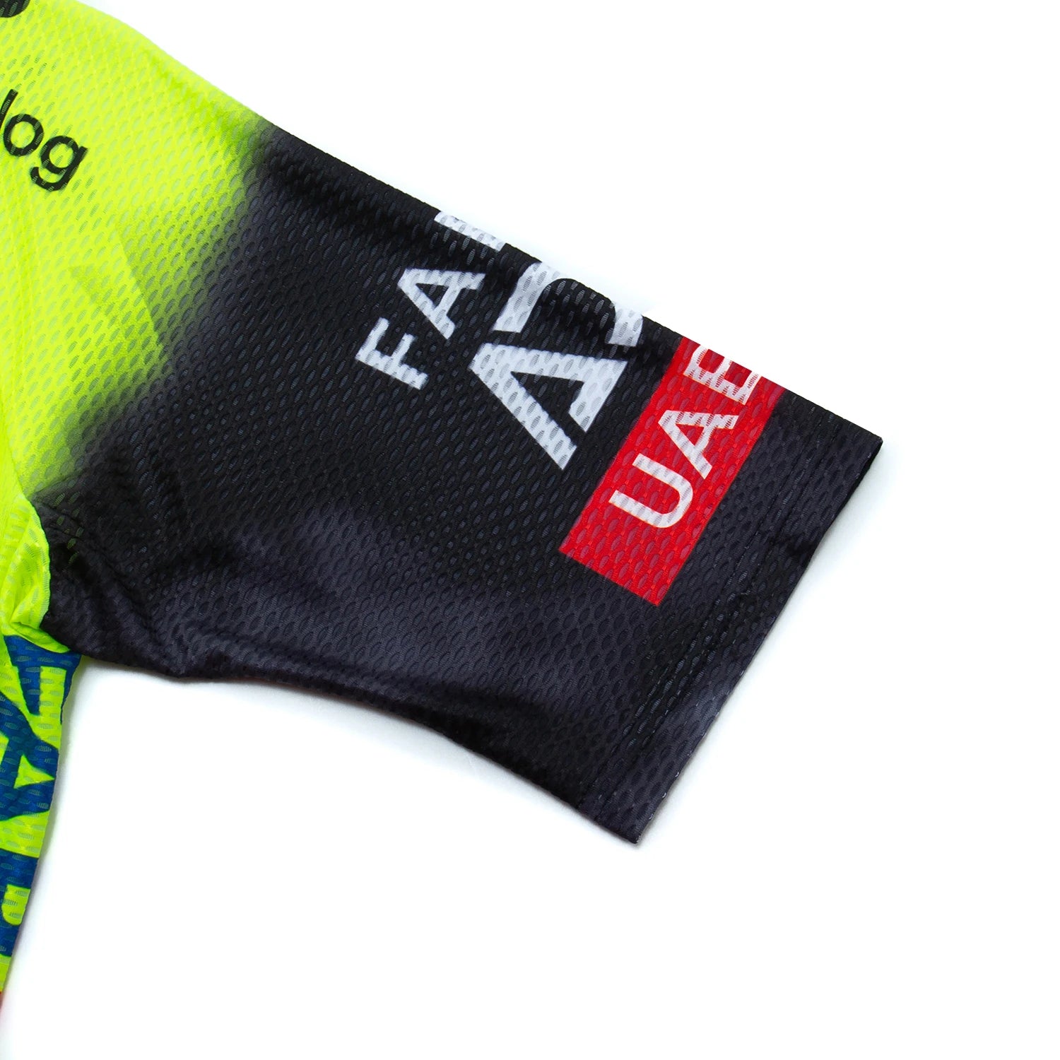 Radtrikot Set UAE Team 2025 – Fluorgelb | Kurzarm Fahrradtrikot & Radhose mit Gel-Polster | MTB & Rennrad | Gr. S–3XL