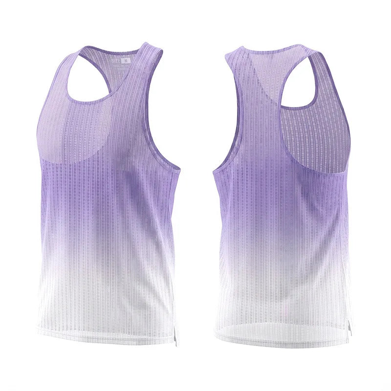 Herren Nahtloses Lauf-Tanktop – Schnelltrocknend & Atmungsaktiv | Marathon, Training, Fitness