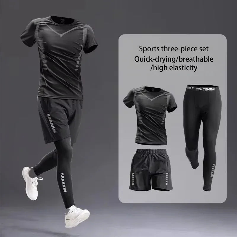 Herren Sportswear Set – Trainingsanzug für Running, Cycling & Fitness