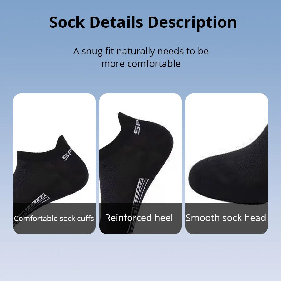 Herren Sport-Socken – Dünn, atmungsaktiv, im Set (5/10/20 Paar)
