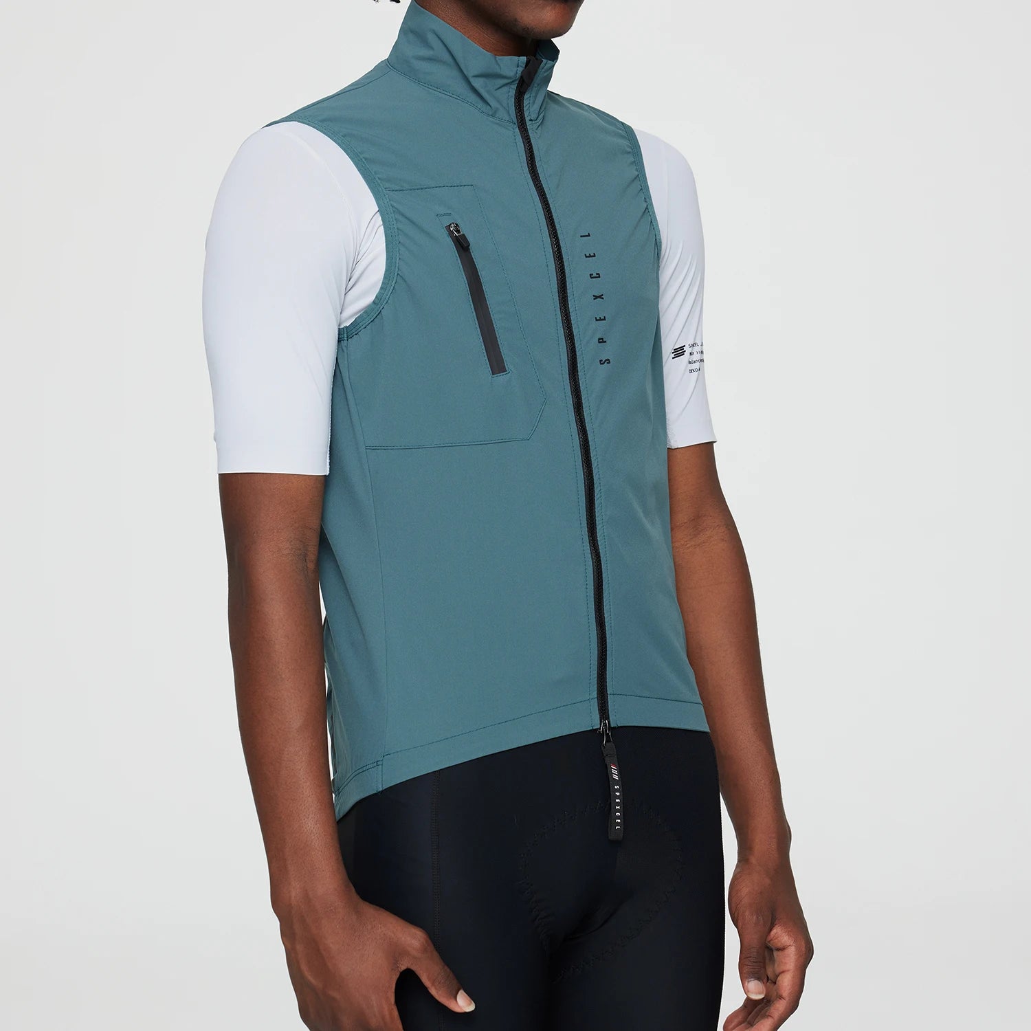 SPEXCEL Herren Radsport-Weste – Leicht, Windabweisend & Stretchbar | Ganzjahres-Windbreaker