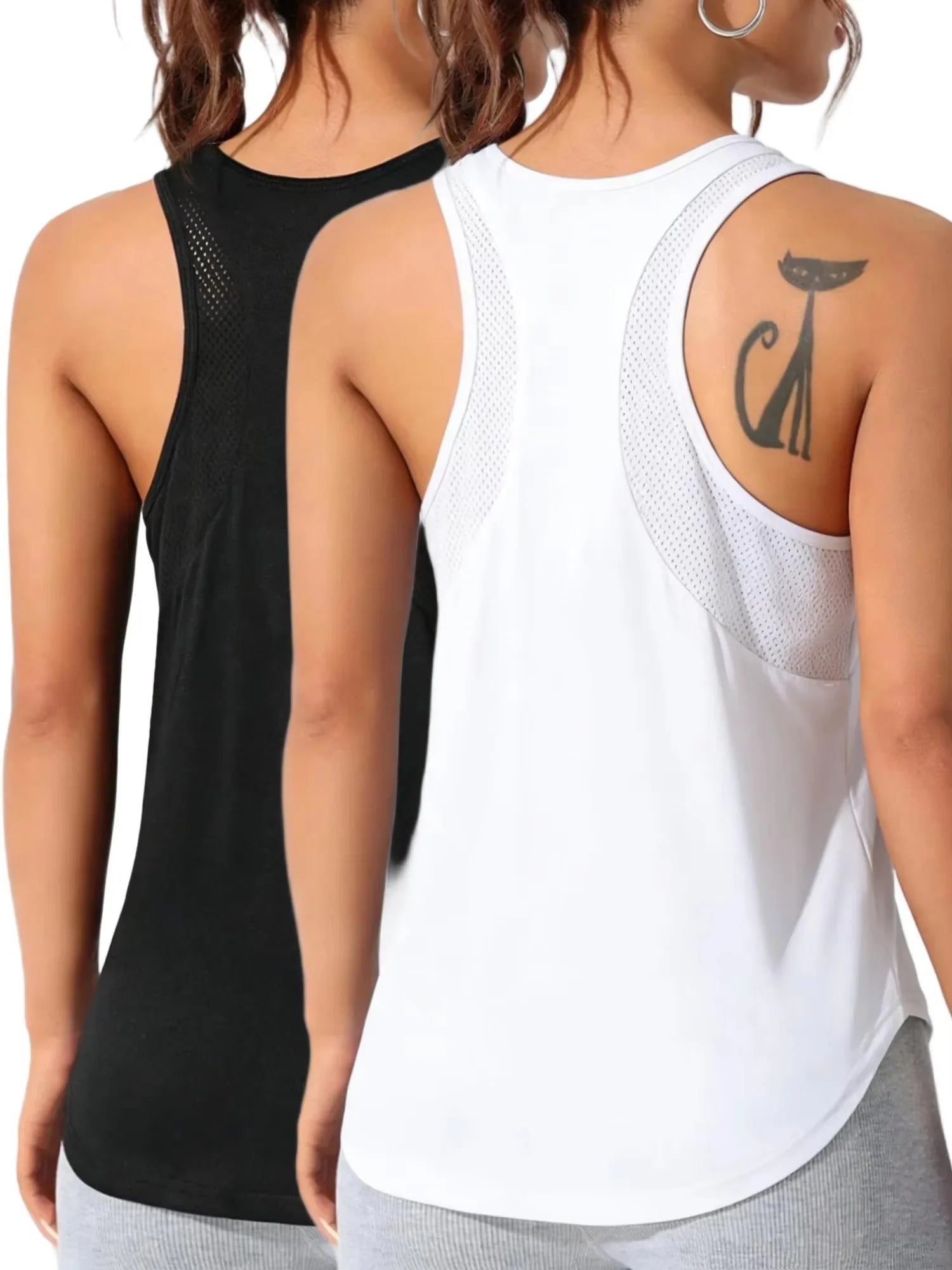 Women's Sport Tank Top Set (2er-Pack) – Atmungsaktiv & Stylish