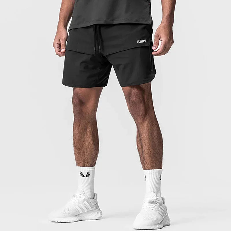 Herren Gym Shorts – Schnelltrocknend, Atmungsaktiv | Laufen, Basketball & Fitness | Sommer Sporthose Kurz | Gr. M–XXXL